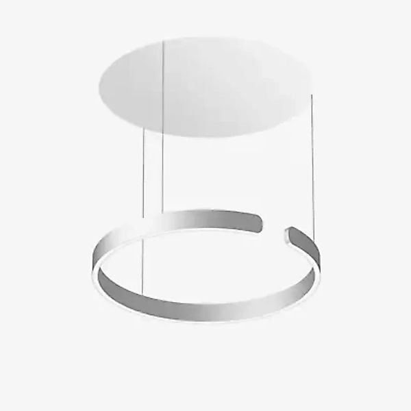 Occhio Mito Sospeso 60 Move Up Table Pendelleuchte LED, Kopf silber matt/Ba günstig online kaufen
