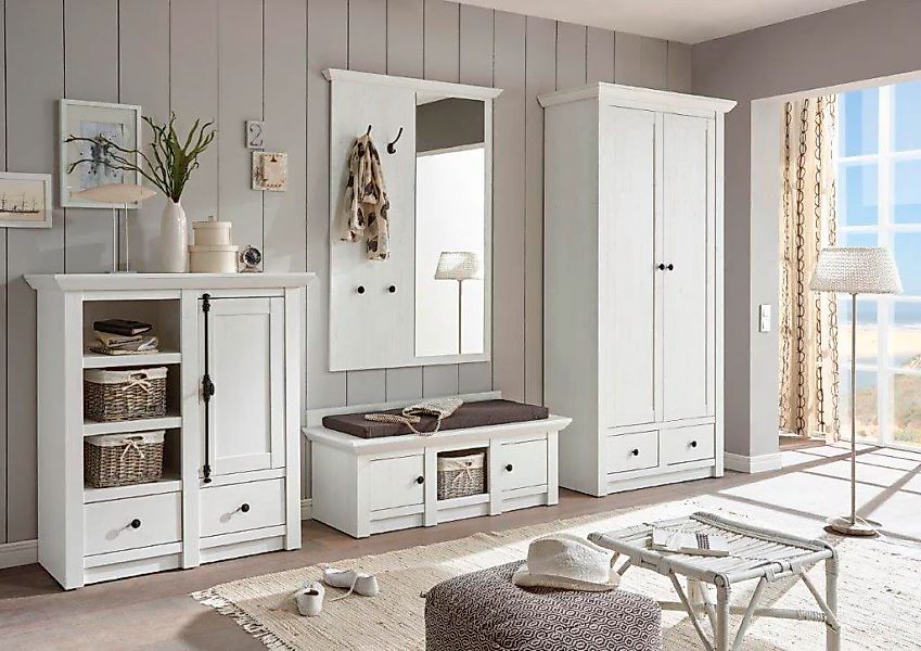 Home affaire Garderoben-Set "California, Komplettset im Landhausstil, moder günstig online kaufen