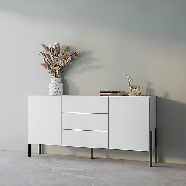 INOSIGN Sideboard »Jukon, Breite 150 bzw.180 cm, moderne grifflose Kommode« günstig online kaufen