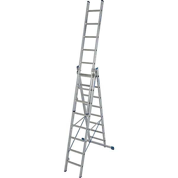Krause Stabilo Sprossen-Vielzweck-Leiter 3 x 8 Sprossen mit Treppenfunktion günstig online kaufen