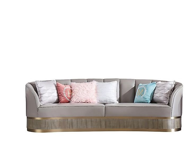 Xlmoebel 4-Sitzer großes Luxus-Sofa XXL Couch Wohnzimmer Sitzmöbel Polsters günstig online kaufen