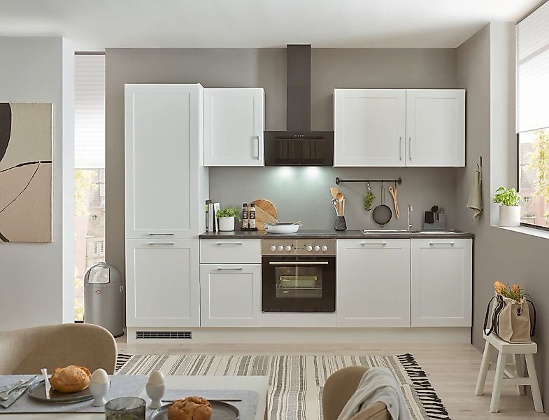 BASIC by Balculina Küchenzeile "Marsi" Breite 280 cm, wahlweise mit E-Gerät günstig online kaufen