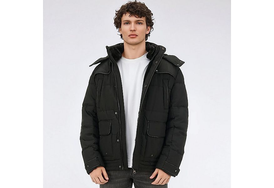 BLACKROCK Steppjacke Herren, Winterjacke mit Kapuze, Wintermantel Warmes In günstig online kaufen