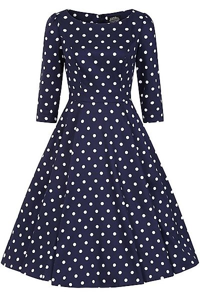 Hearts & Roses London A-Linien-Kleid Blakely Polka Dot Vintage Retro Fit-N- günstig online kaufen