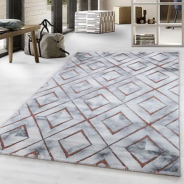 Ayyildiz Teppiche Teppich »NAXOS 3811«, rechteckig, 12 mm Höhe, Wohnzimmer günstig online kaufen