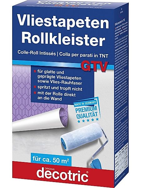 decotric® Kleister Decotric Vliestapeten-Rollkleister GTV 500 g günstig online kaufen
