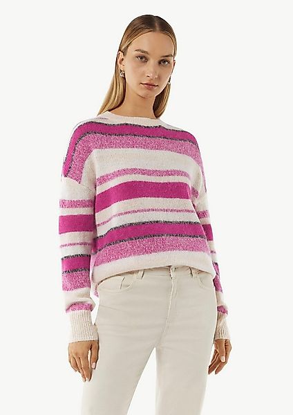 comma Longpullover Strickpullover Strickpullover im Relaxed Fit aus Alpakam günstig online kaufen