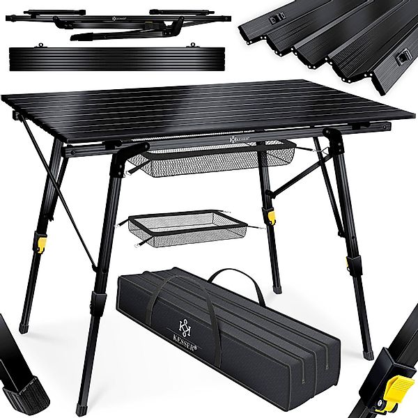 KESSER Campingtisch, Klapptisch faltbar & höhenverstellbar günstig online kaufen