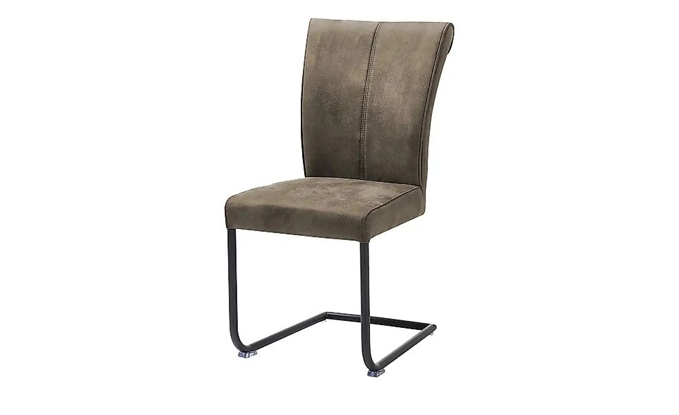 Woodford Freischwinger  Alina ¦ braun ¦ Maße (cm): B: 46 H: 94 T: 60.0 Stüh günstig online kaufen