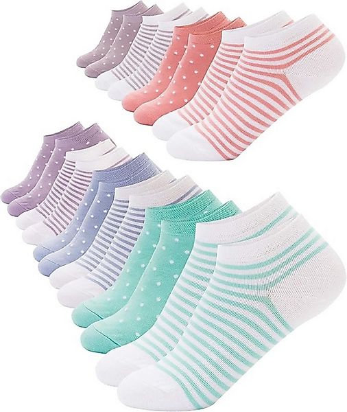 FOOTNOTE Sneakersocken Christie/39-42/pastell (10-Paar) trendige Socken mit günstig online kaufen