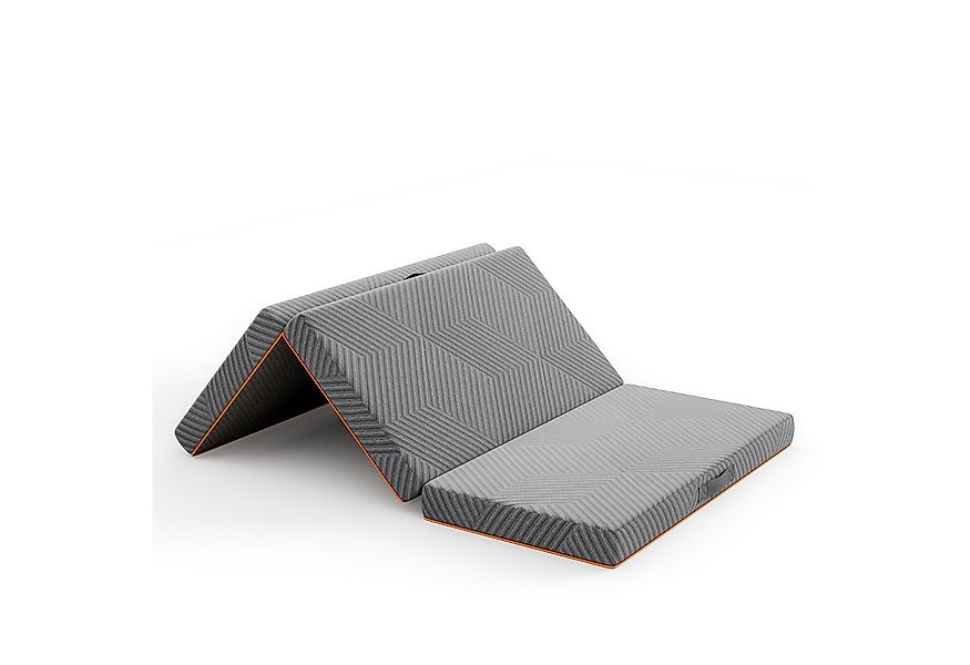 Klappmatratze 3-teilige Faltmatratze Gästematratze in grau, Vesgantti, mit günstig online kaufen