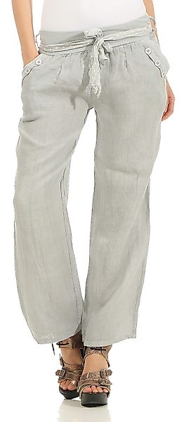 Mississhop Leinenhose Damen 100 % Leinen günstig online kaufen