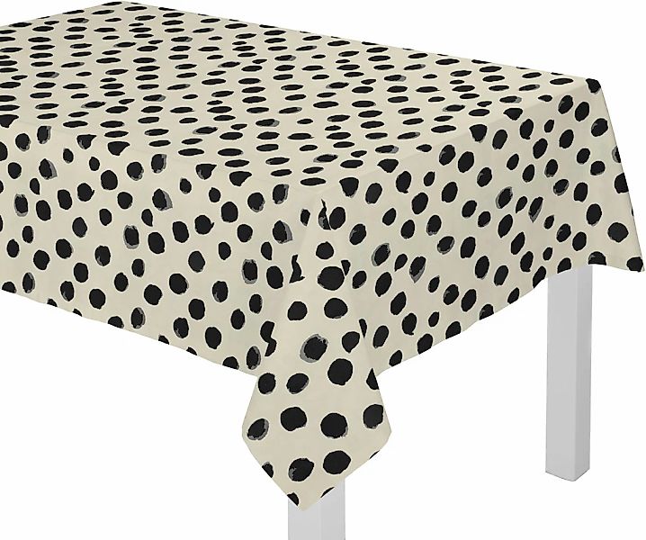 Adam Tischdecke "Dots" aus Leinen und Bio-Baumwolle günstig online kaufen