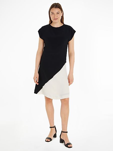 Tommy Hilfiger Blusenkleid VISCOSE BLOCKED KNEE günstig online kaufen
