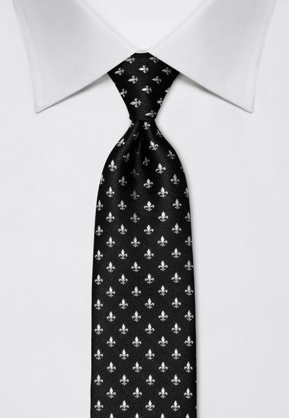 Vincenzo Boretti Krawatte Fleur de Lis günstig online kaufen