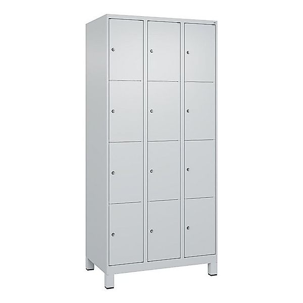 C+P Garderobenschrank Fächerschrank Classic Plus, 4 Fächer übereinander, Ab günstig online kaufen