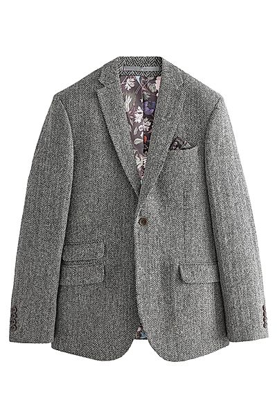 Next Sakko Blazer aus Harris-Tweed mit günstig online kaufen