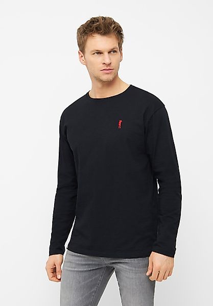 Derbe Langarmhemd Basic Kippes Basic, schlicht, günstig online kaufen