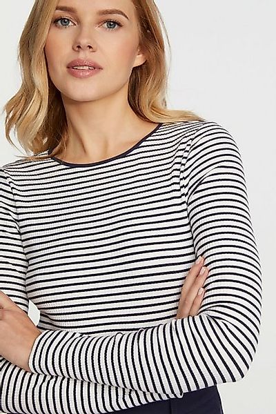RICHROYAL Langarmshirt im schönen, gerippten Streifenmuster günstig online kaufen