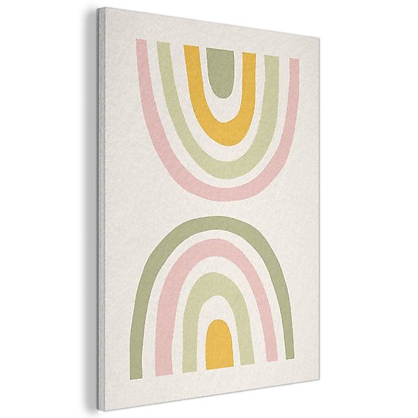 MuchoWow Gemälde Regenbogen - Pastell - günstig online kaufen
