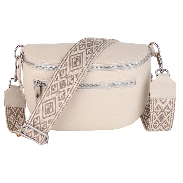 MIRROSI Bauchtasche Damen, Echtleder, Leder, Made günstig online kaufen