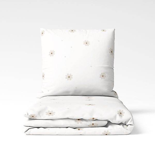 MTOnlinehandel Kinderbettwäsche Flower Power 135x200 + günstig online kaufen