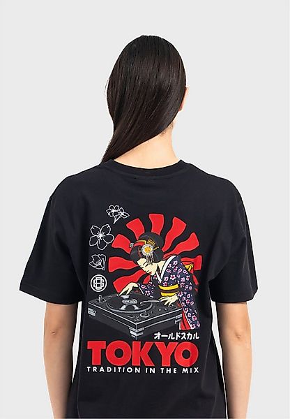 Oldskull T-Shirt Asian Neon Djane Logo Graphic Traditionelles fernöstliches günstig online kaufen