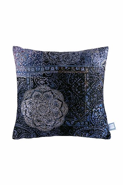 Kenda Sand Fellkissen "Dekokissen Medley 125 Multi / Blau 45cm x 45cm" mode günstig online kaufen
