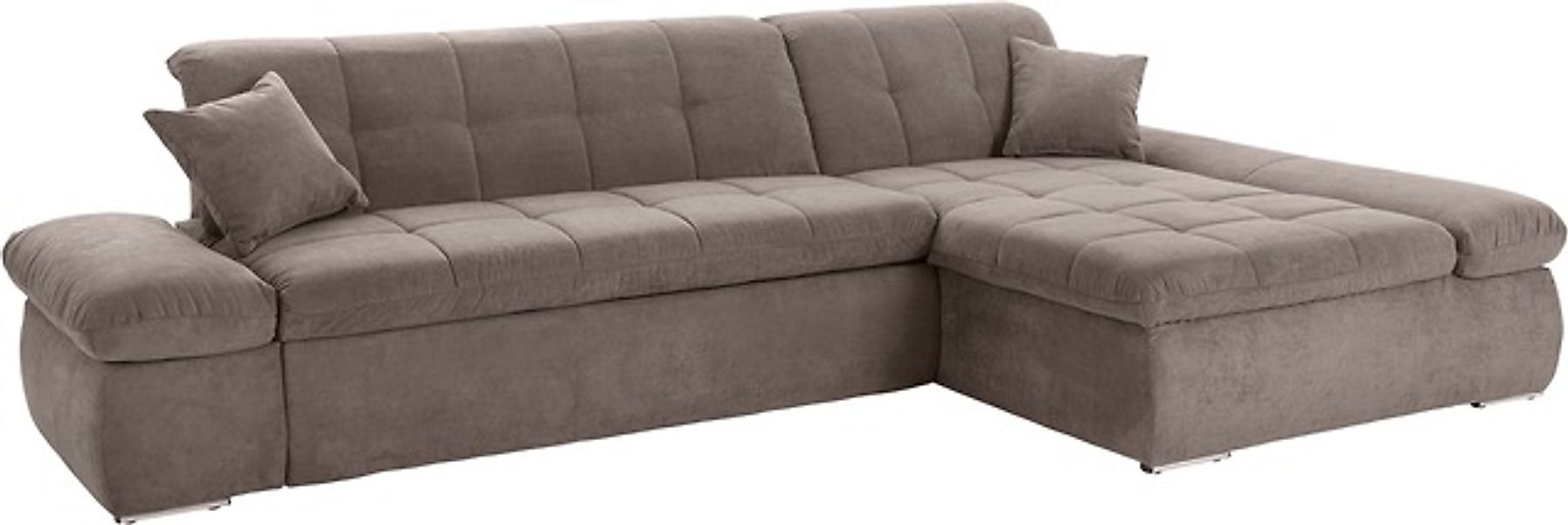 DOMO collection Ecksofa »Moric Luxus - B/T/H 300/172/80 cm, XXL-Format«, L- günstig online kaufen