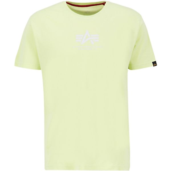 Alpha Industries  T-Shirt Basic T-Shirt ML - Arctic Lime günstig online kaufen