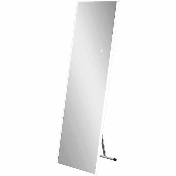 HOMCOM Ganzkörperspiegel 45,5x150cm  Wand- & Standspiegel mit LED, Touch-Sc günstig online kaufen