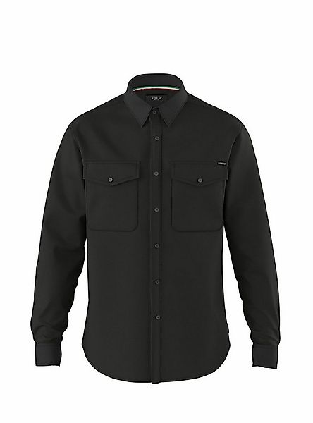 Replay Langarmhemd 6.5 OZ BLACK DENIM (1-tlg) günstig online kaufen