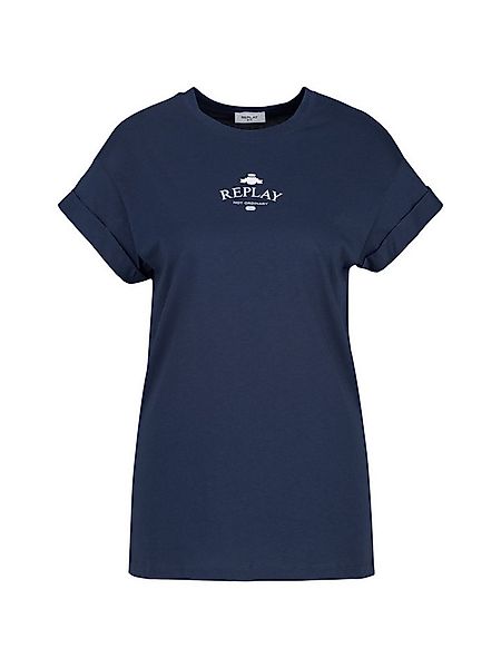 Replay T-Shirt Cotton Jersey günstig online kaufen