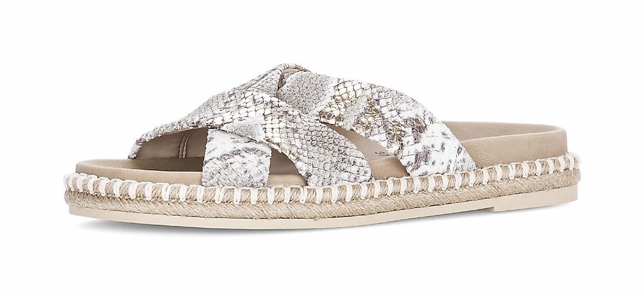 Gabor Pantolette Plateau, Sommerschuh, Schlupfschuh in modischer Optik günstig online kaufen
