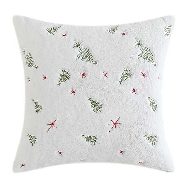 Sunicol Kissenbezug Plüsch-Kissenbezug, Gestickter Weihnachtsbaum, 45x45cm, günstig online kaufen
