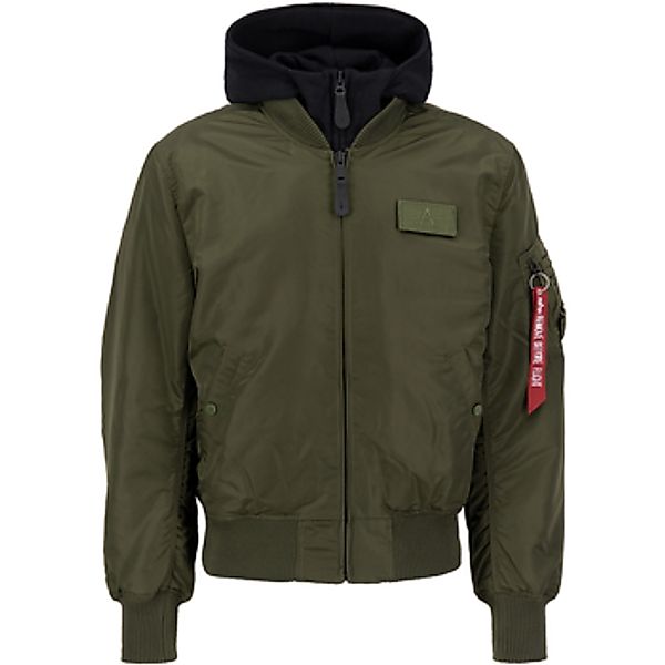 Alpha  Herren-Jacke MA-1 D-Tec - darkgreen/black günstig online kaufen
