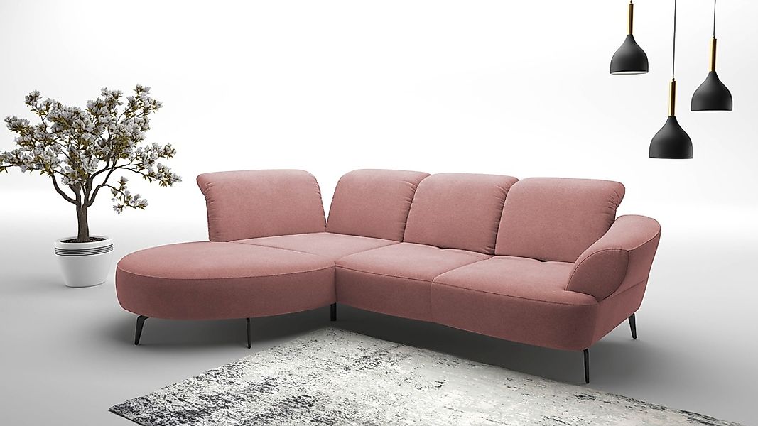 sit&more Ecksofa "Dance, L-Form, inkl. Sitztiefenverstellung" inkl. Click&S günstig online kaufen