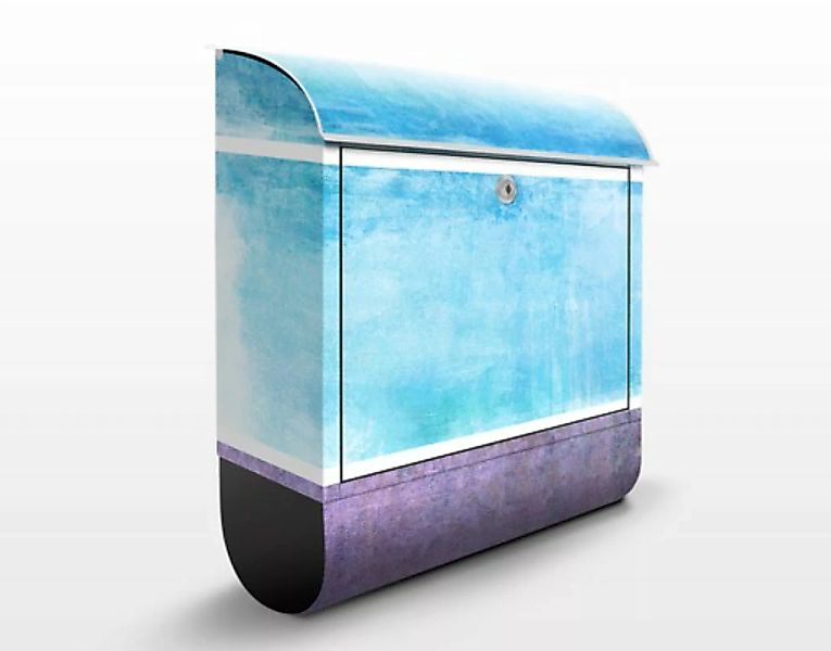 Briefkasten Muster & Textur Colour Harmony Blue günstig online kaufen