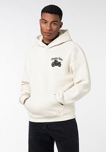 SUBLEVEL Hoodie mit Motorradprint günstig online kaufen