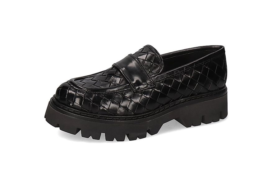 Melvin & Hamilton Thelia 6 Leder-Geflochtene Schuhe für Damen Loafer Platea günstig online kaufen