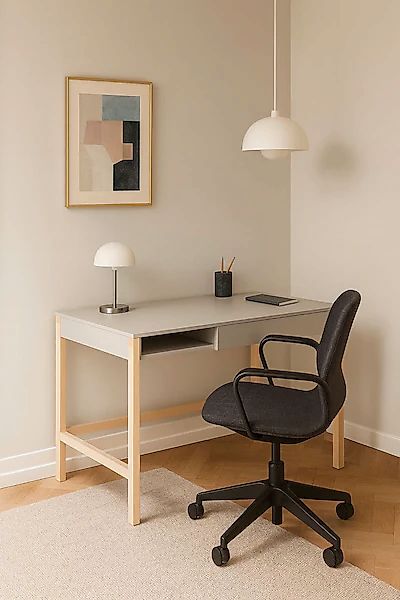 Woodman Schreibtisch »Northgate« im skandinavian Design, Breite 112 cm, FSC günstig online kaufen