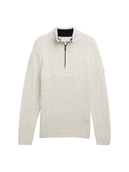 TOM TAILOR Strickpullover Troyer Pullover mit günstig online kaufen