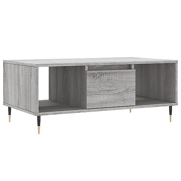 vidaXL Couchtisch Couchtisch Grau Sonoma 90x50x36,5 günstig online kaufen