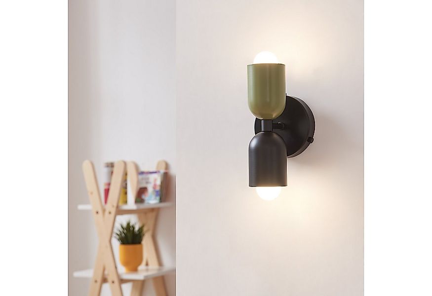 lux.pro Wandleuchte, ohne Leuchtmittel, »Trorlos« 2-flammig Metall 22 x 12 günstig online kaufen