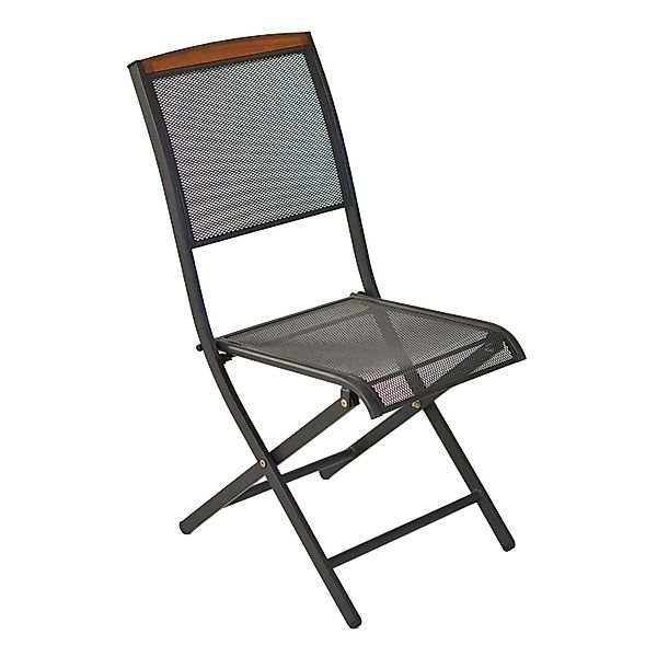 Merxx Patmos Klappstuhl 2er-Set Stahl Akazie günstig online kaufen