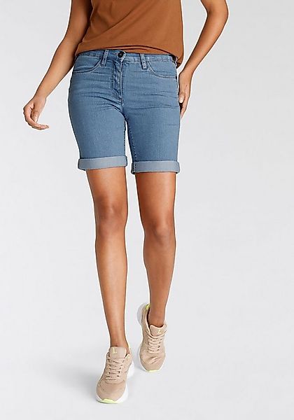 Arizona Jeansbermudas weite Passform, kurze Beinform, hohe Leibhöhe günstig online kaufen