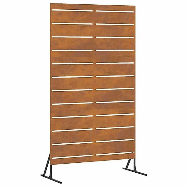 vidaXL Sichtschutz Grau 100 x 50 x 180 cm Wetterfeststahl 868569 günstig online kaufen