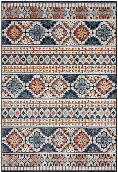 FLAIR RUGS Teppich "Aster" rechteckig 2 mm Höhe Outdoor geeignet, Hoch-Tief günstig online kaufen