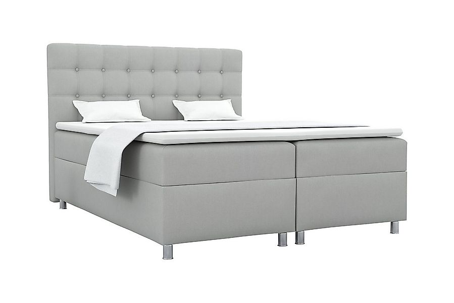 Deine Möbel 24 Boxspringbett BRILL Komplettbett inkl. Bonellfederkernmatrat günstig online kaufen
