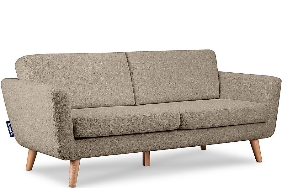 KONSIMO® 3-Sitzer TAGIO Sofa 3 Personen, mit Armlehnen,Scandi-Stil,Made in günstig online kaufen